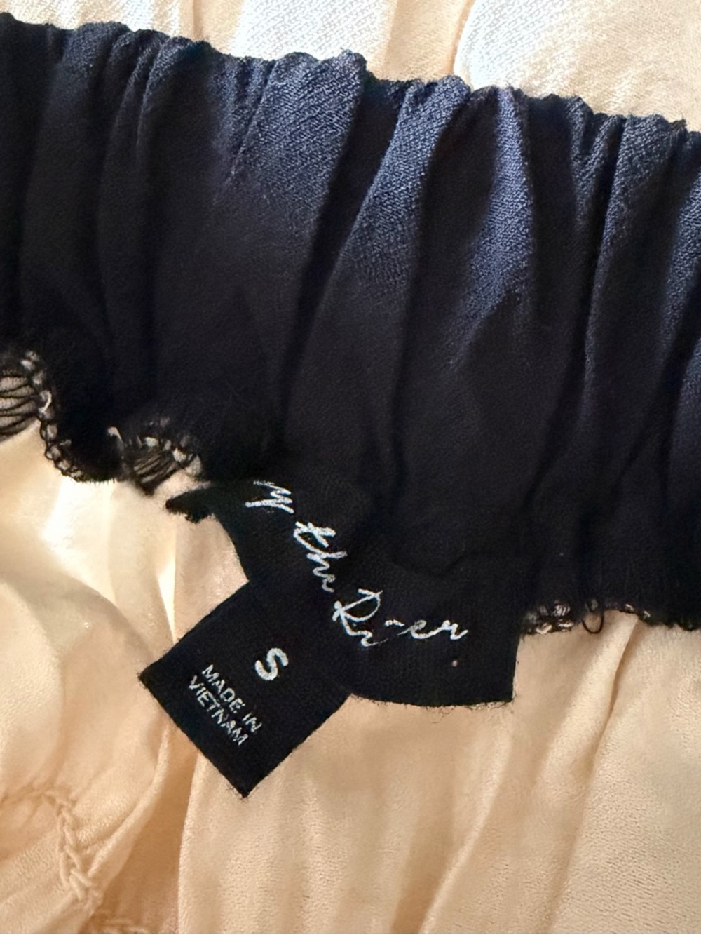 Anthropologie By The River Rosella Smocked Midi Dress - Picture 6 of 9